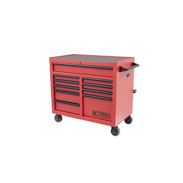 K-Tool International Tool Box, 10 Drawer, Red, 41 in W KTI75133 - main